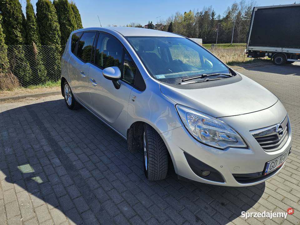 OPEL MERIVA 14 TURBO 140 nieuszkodzony Gdańsk