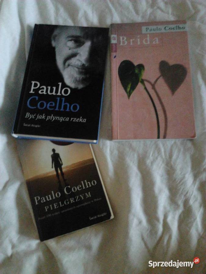 Paulo Coelho zestaw książek. Brida Pielgrzym Być jak płąnąc