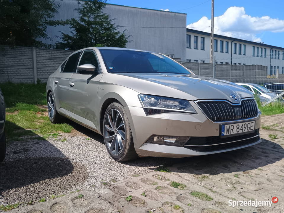 Skoda Superb III 2018 LK 20 TDI DSG nieuszkodzony mazowieckie Radom