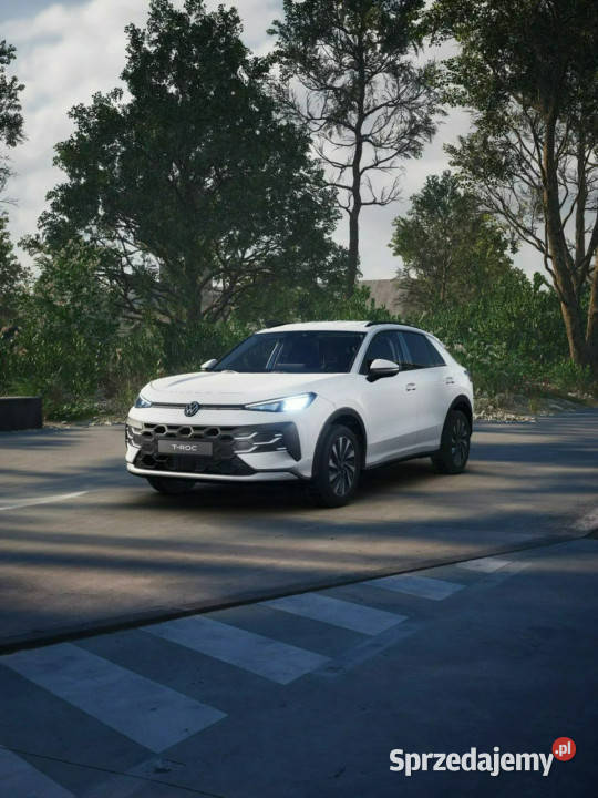 Volkswagen TRoc Wersja Life 15 eTSI 150 DSG pełny VAT Łódź sprzedam