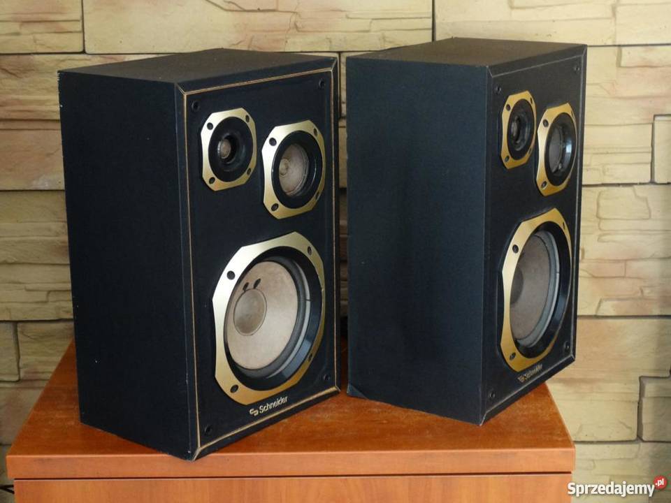 Mocne kolumny audio Schneider WYSYŁKA Słuchawki i głośniki podkarpackie Jasło sprzedam