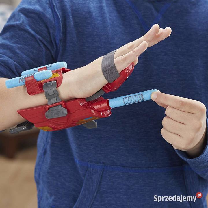 Nerf Repulsor Blaster IRON MAN Avengers Rękawica Pozostałe Mogilany