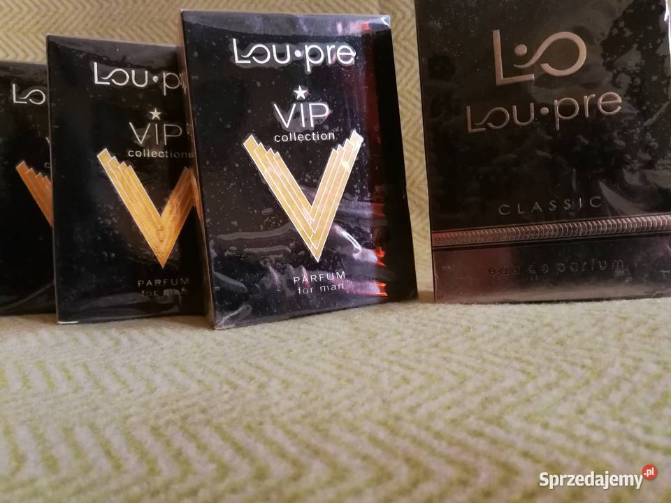 Męskie perfumy LOU PRE VIP Classic V404 V414 Dla mężczyzn Szczecin sprzedam