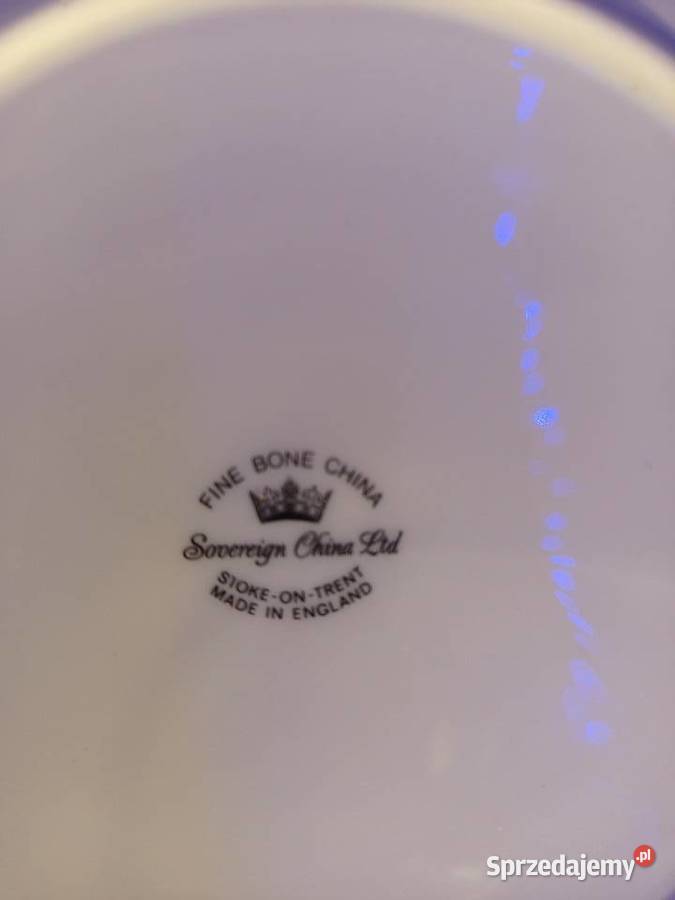 Zabytkowy talerz z chinskiej delikatnej Warszawa