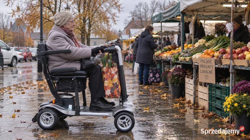 Skuter seniorów lekki składany nowoczesny Warszawa