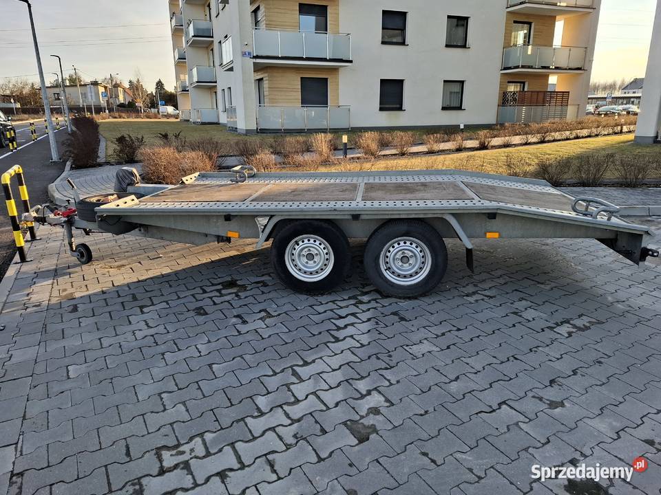 Przyczepa laweta niewiadow boro stan