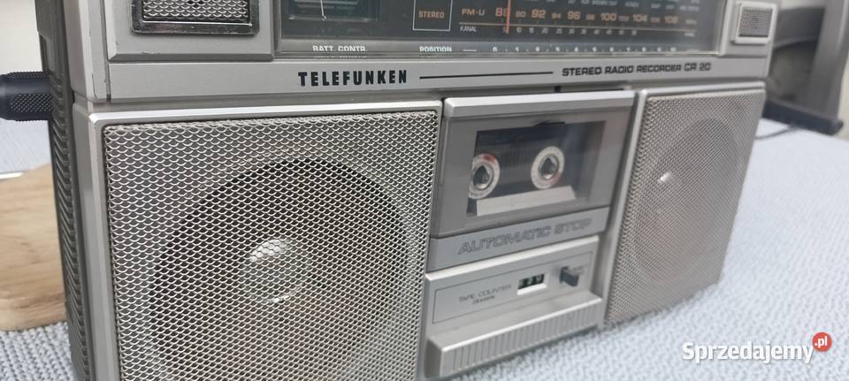 Radiomagnetofon Telefunken CR20 Sędziszów