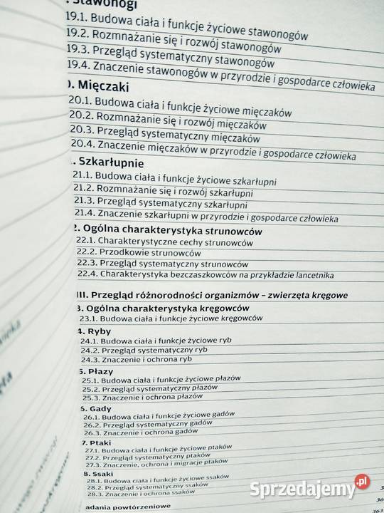 Biologia operon 1 podręcznik rozszerzony Warszawa