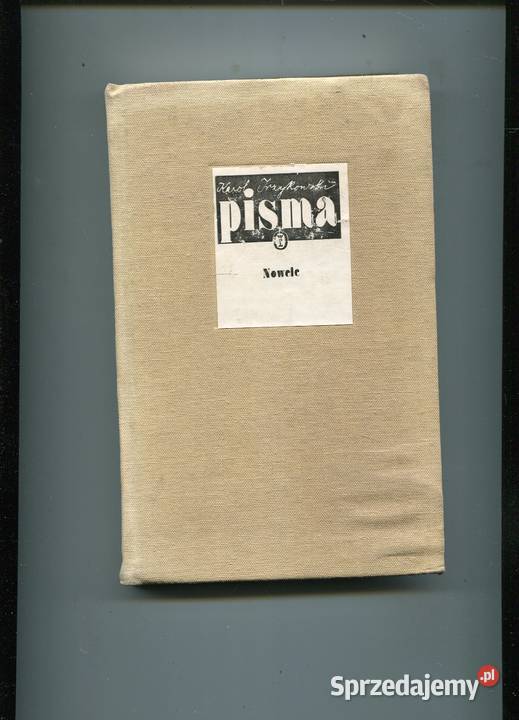 Nowele Karol Irzykowski Kultura i Rozrywka