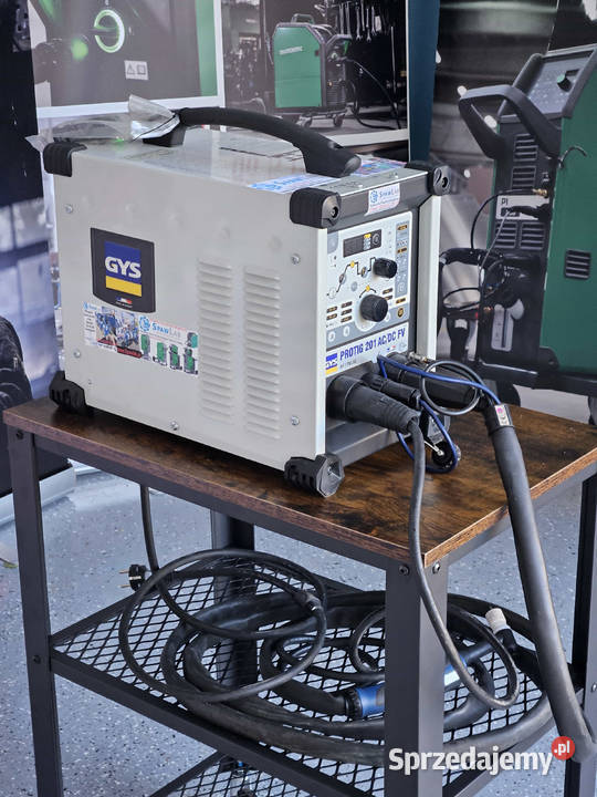 Spawarka GYS Protig 201 ACDC 200A Tig 230V Narzędzia