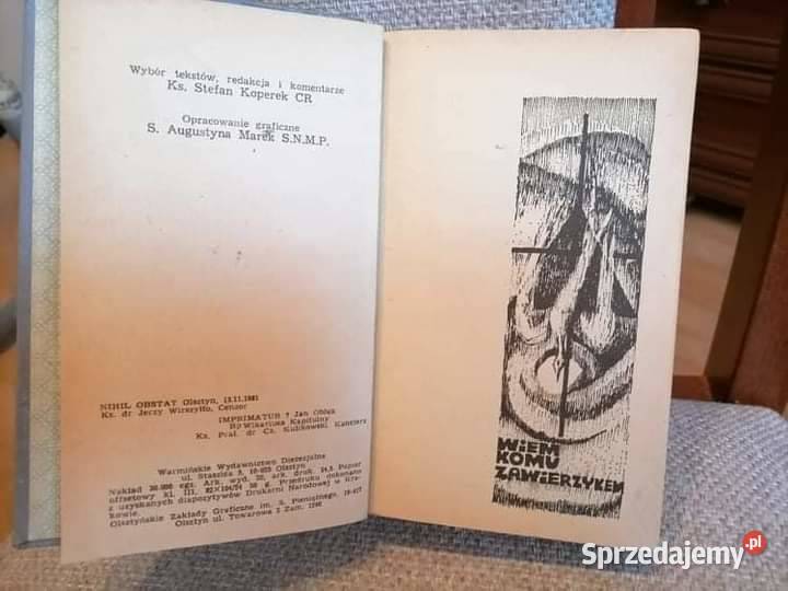 Służmy Bogu Modlitewnik 1981 Książki naukowe i popularnonaukowe Wałbrzych
