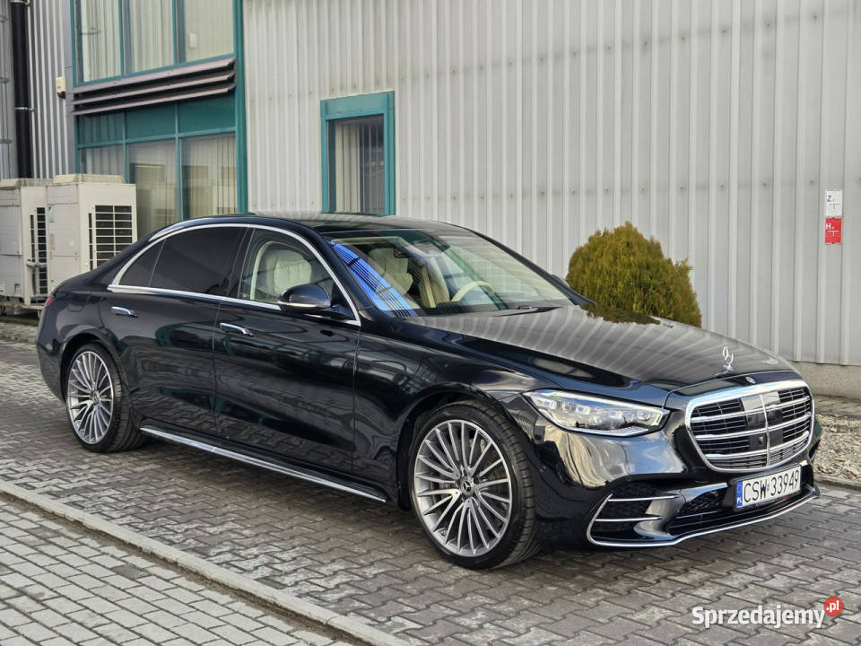 Mercedes S 450 d 4Matic Long Skrętna oś Webasto sprzedam