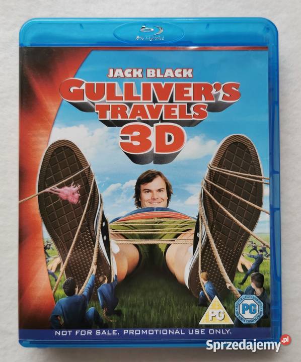 Gullivers Travels 3D Podróże Guliwera 3D Bluray Wytrzyszczki