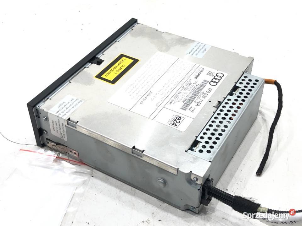 ZMIENIARKA CD AUDI A6 C6 0411 4F0035110A NAPĘD Sprzęt audio fabryczny