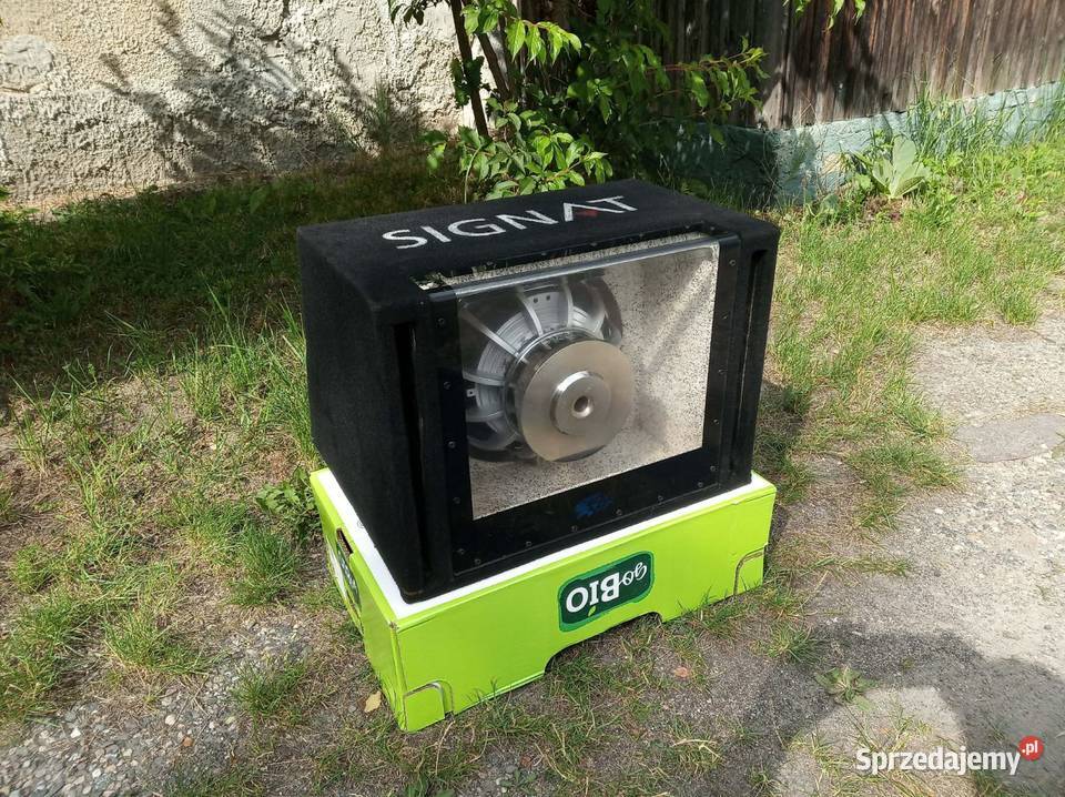 Tuba Skrzynia Basowa Subwoofer Wzmacniacz CRUNCH dolnośląskie Dzierżoniów sprzedam