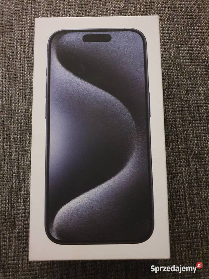APPLE IPHONE 15 PRO 128GB Blue titanium Nowy