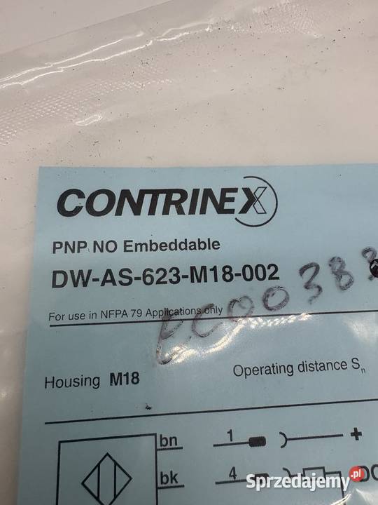 Contrinex DWAS623M18002 Czujnik indukcyjny Warszawa