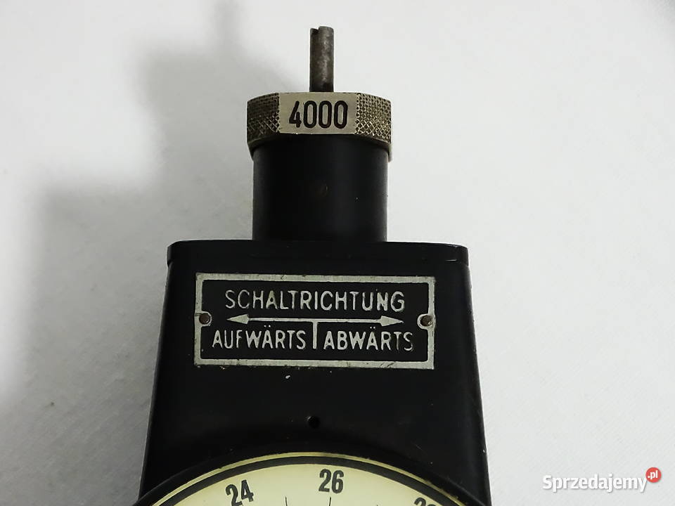Kolekcjonerski ręczny obrotomierz typ 4 z 1949