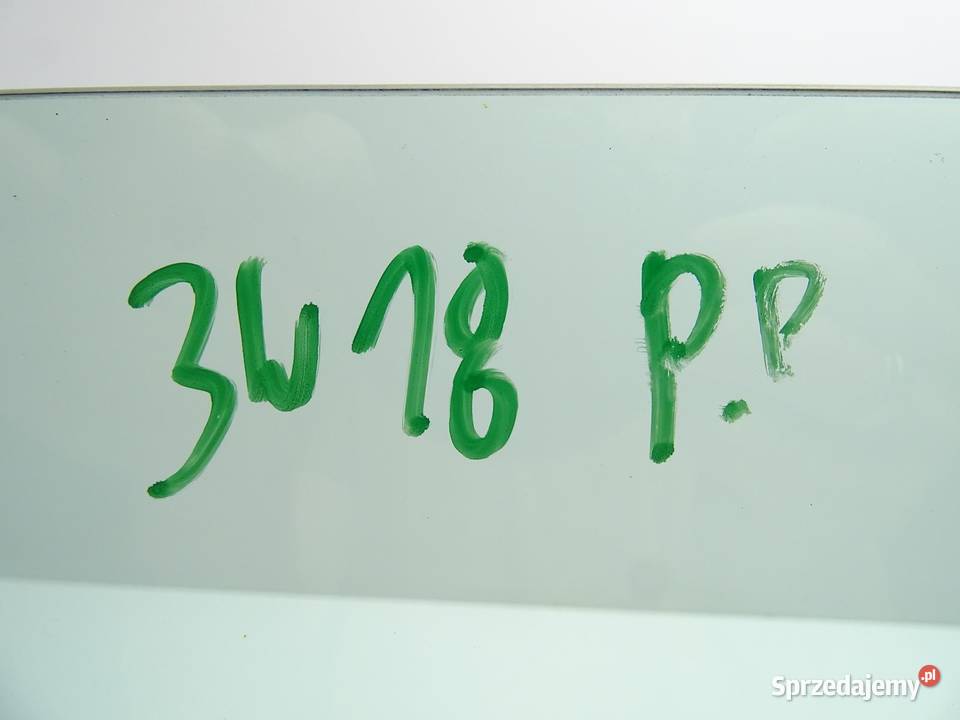 SZYBA DRZWI BOCZNA PRAWA PRAWY PRZÓD PRZEDNIA