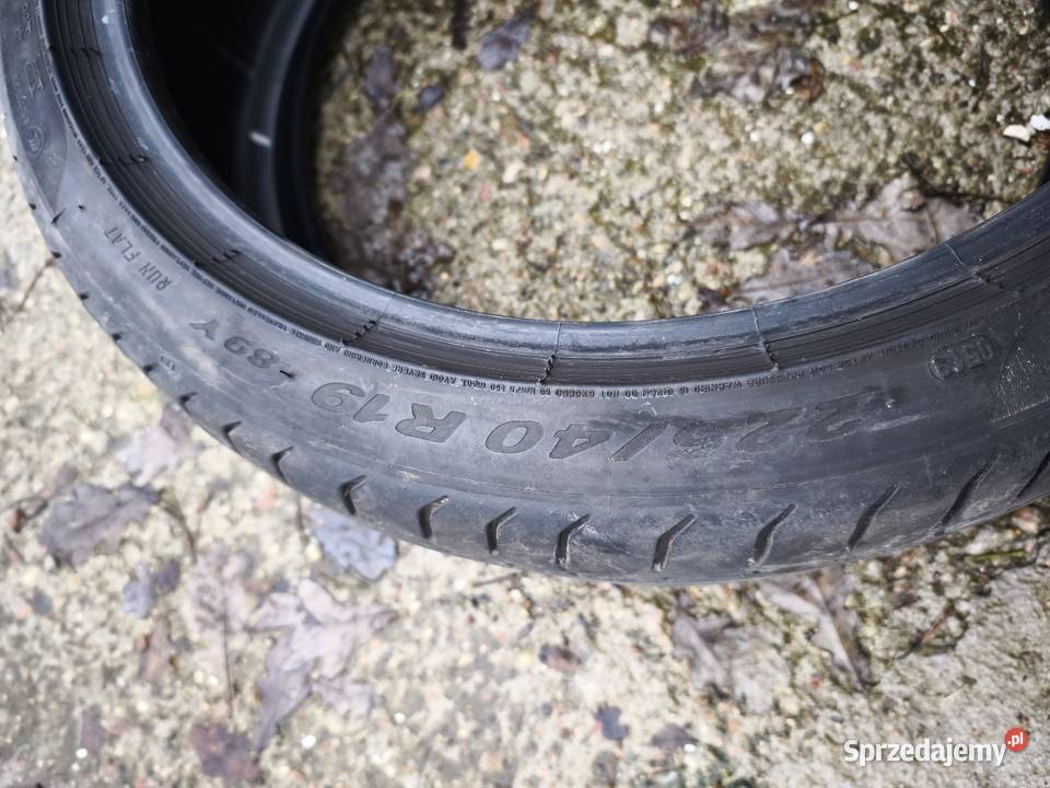 Opona Pirelli P Zero 22540 r19 RunFlat Skępe sprzedam