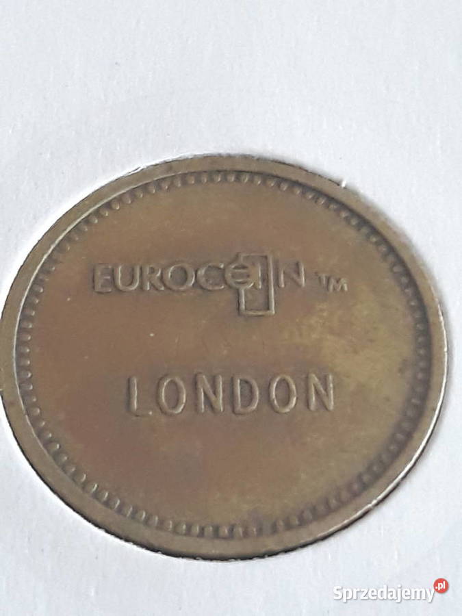 Żeton Eurocoin 20 p London Konin sprzedam