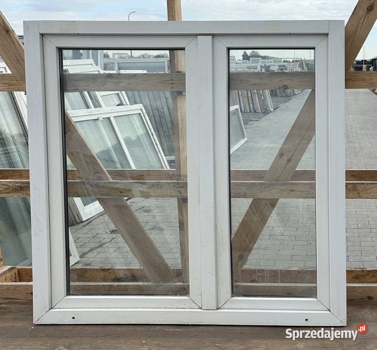 OKNA KacprzaK 124X135 OKNO Używane Plastikowe Okna ścienne lubelskie Lublin