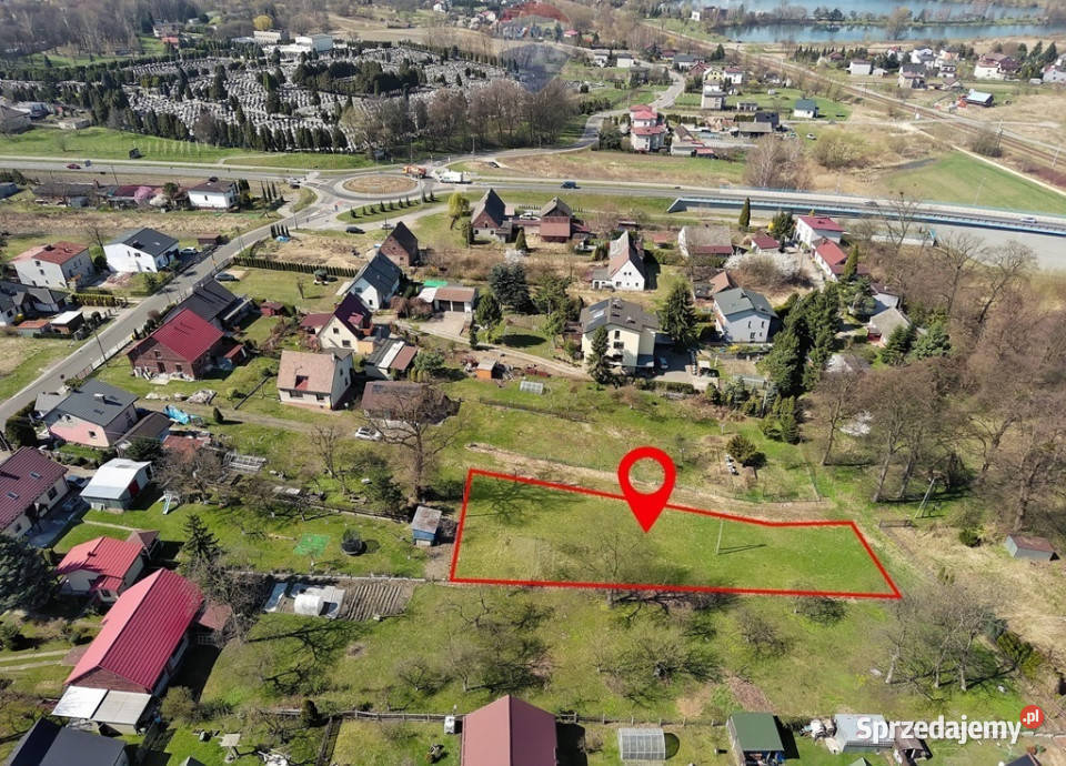 Działka budowlana Oświęcim utwardzona