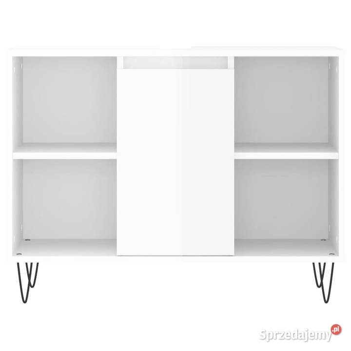 Szafka łazienkowa biała z połyskiem 80x33x60 sprzedam