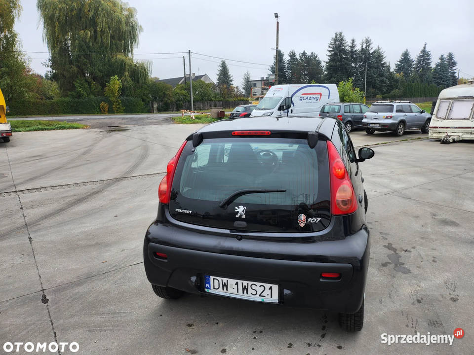 PEUGEOT107 10 BENZ 4 DRZWI klima duży tablet wspomaganie kierownicy