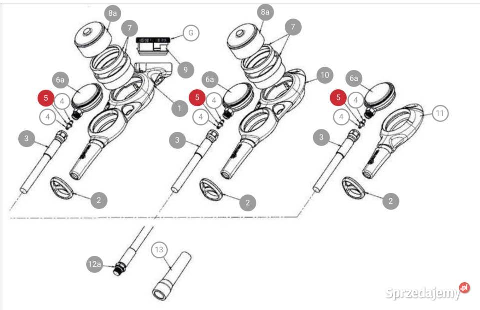 Złącze obrotowe do manometru HP nurkowego swivel Nurkowanie sprzedam