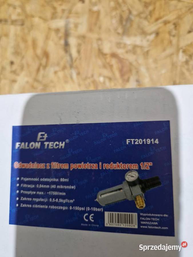 REDUKTOR CIŚNIENIA FILTR ODWADNIACZ ODOLEJACZ 12 Pneumatyczne Głogowa sprzedam