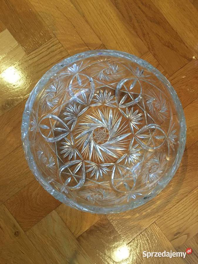 Zestaw kryształów PRL 8 sztuk Łódź