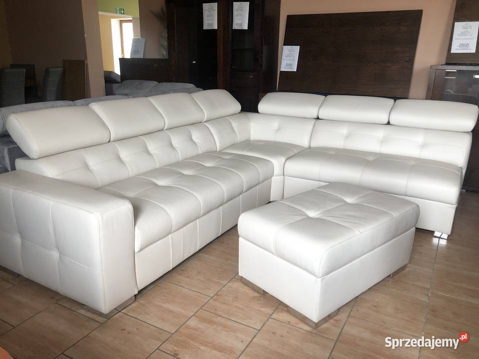 Narożnik Etna II w skórze naturalnejPROMOCJA Izbicko sprzedam