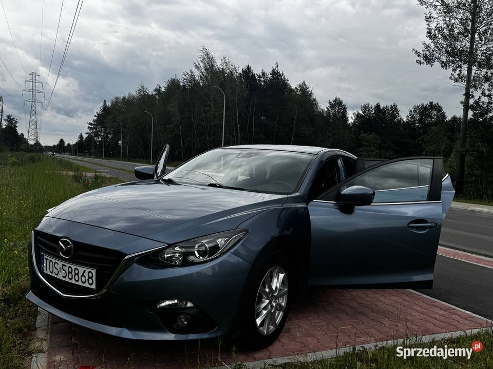 Mazda 3 20 benzyna 2014 120 bezwypadkowy salon Ostrowiec Świętokrzyski