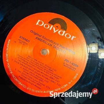 Giorgio Moroder American Gigolo OST EXEX US LP Warszawa