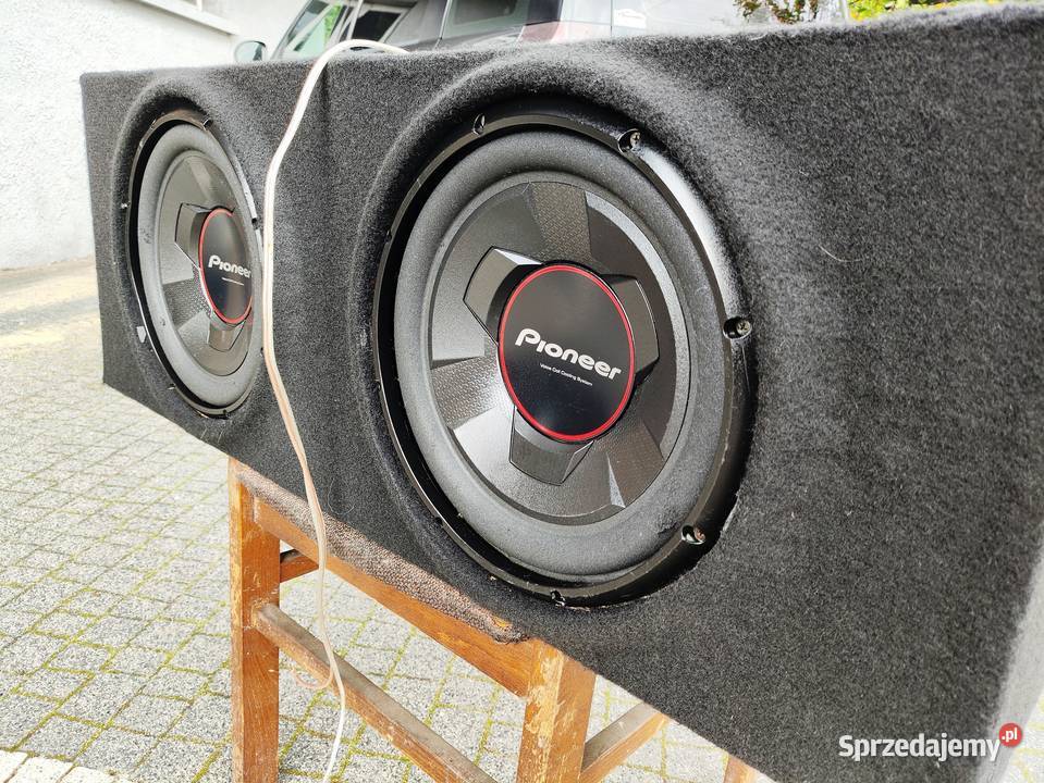 Skrzynia basowa bassowa tuba dual 2x Pioneer Niegowonice sprzedam