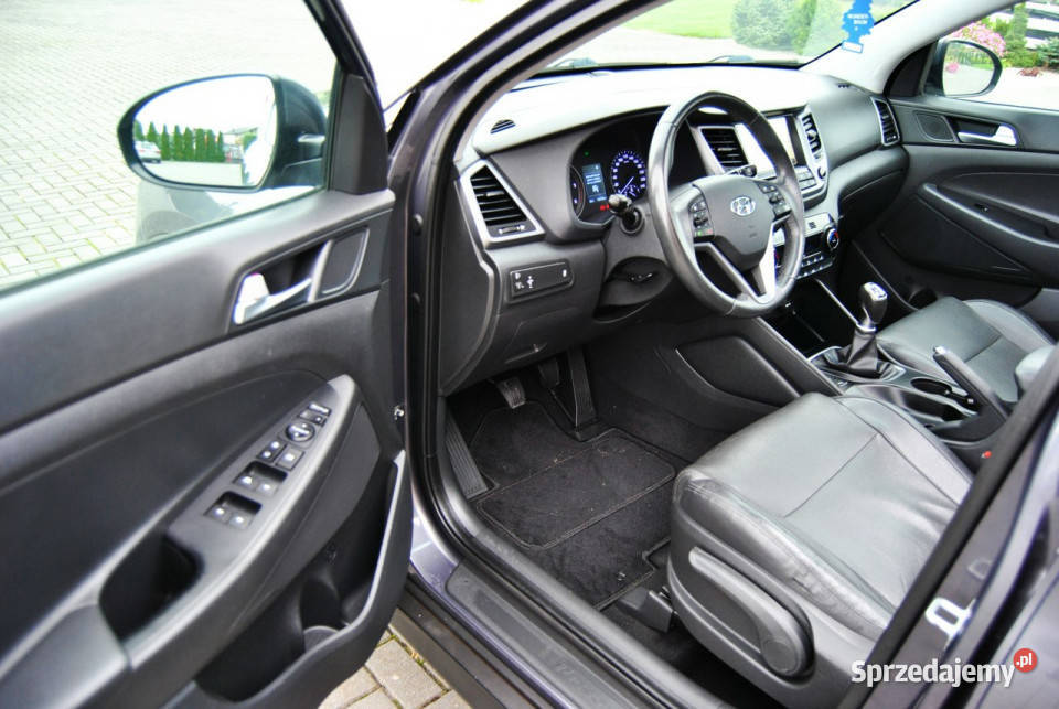 Hyundai Tucson REJNAVI Kamera Panorama SKÓRA ALU światła przeciwmgielne Modliborzyce