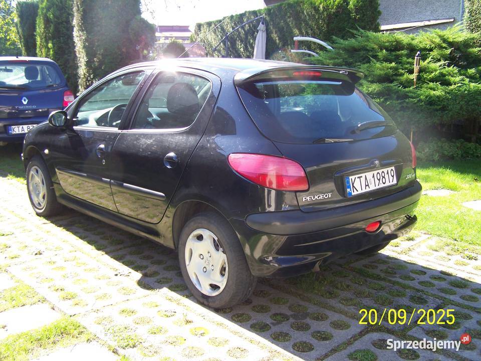 206 14hdi 68 5 drzwi wspomaganie okazja czarny Tarnów