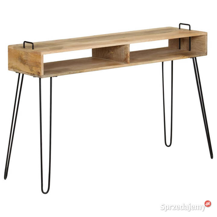 Stolik konsola z litego drewna mango 115 x 35 x Warszawa