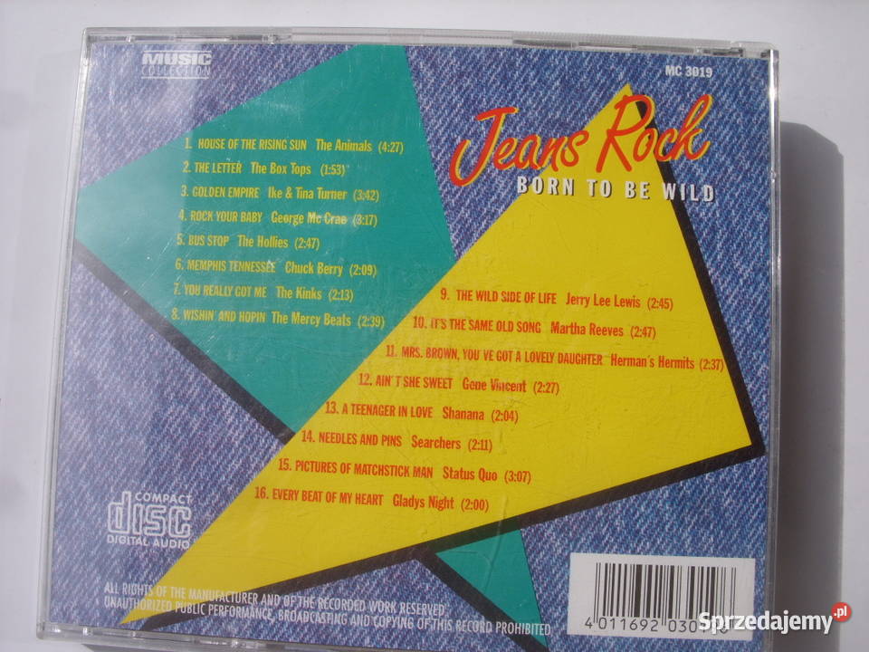 Sklad cd JEANS ROCKBORN TO BE WILD Wołów