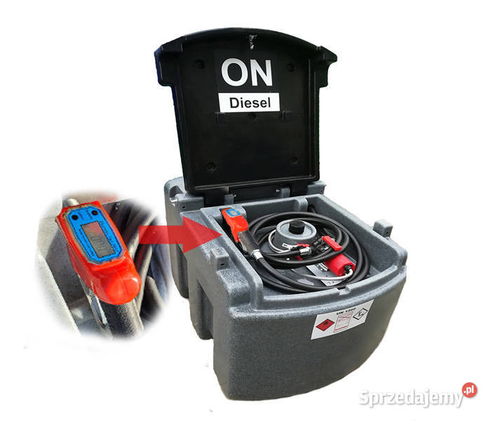 ZBIORNIK MOBILNY NA OLEJ NAPEDOWY 600L z