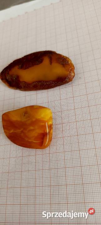 Broszka bursztyn bałtycki stary Białystok