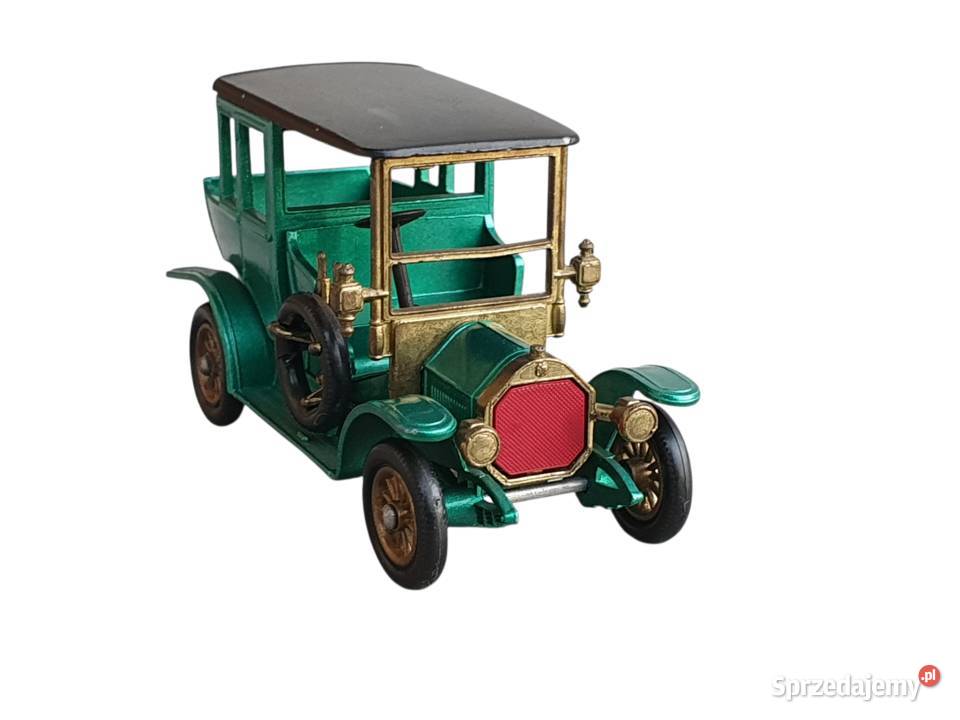 Stary kolekcjonerski model Matchbox Y3 1910 Benz Cieszyn