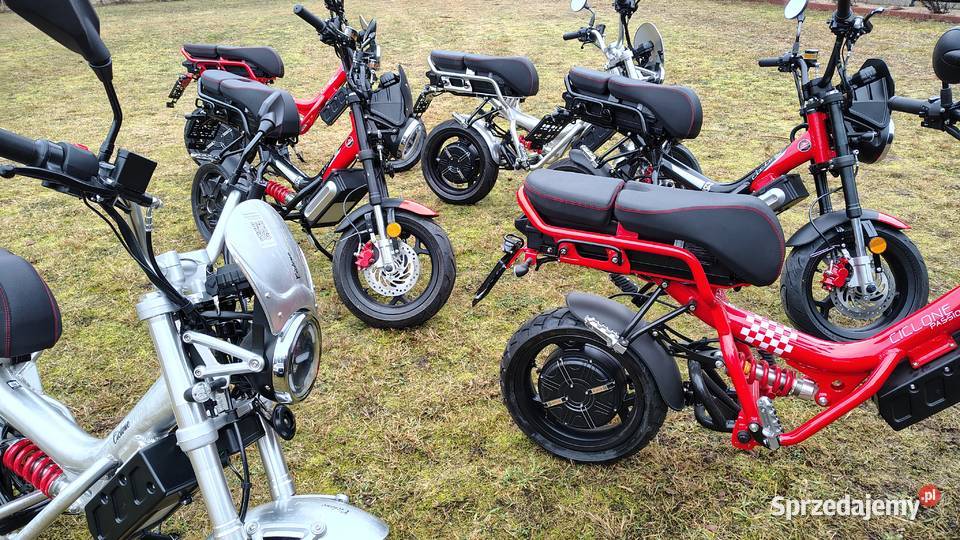 Elektryczny motorower 2osobowy Garelli Ciclone Karwica