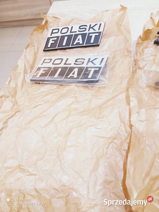 Nowe emblematy z PRLu do Fiata 126p Twardogóra