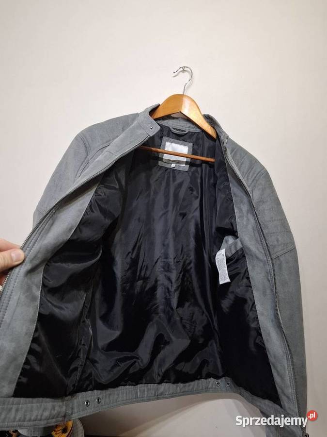 Jack Jones ML kurtka zamszowa wiosenna jesienna czarny Kraków sprzedam