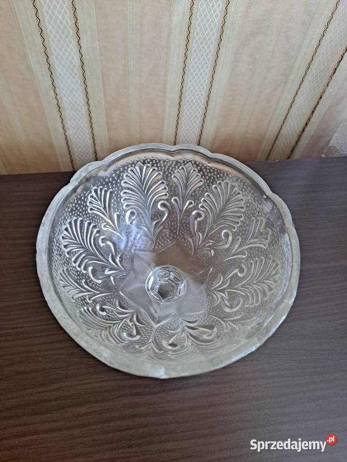 Cukiernica kryształowa na nóżce Dąbrowa Górnicza sprzedam