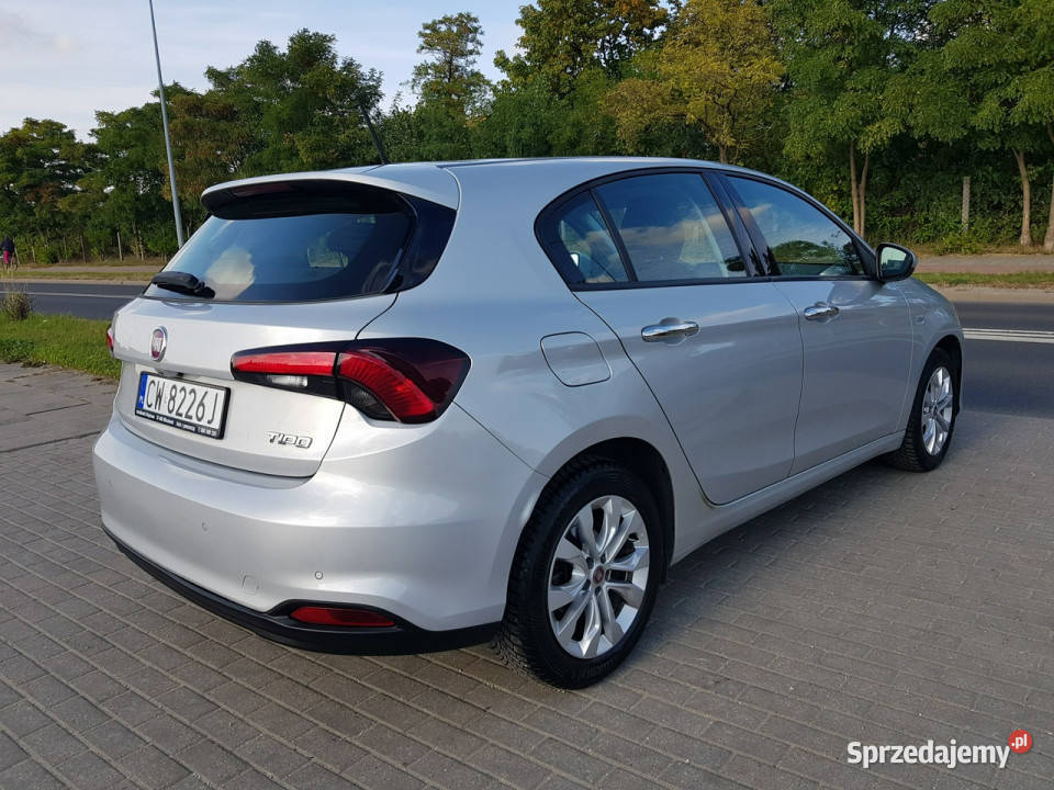 Fiat Tipo 14 Benzyna Klimatronik Nawigacja srebrny kujawsko-pomorskie Włocławek
