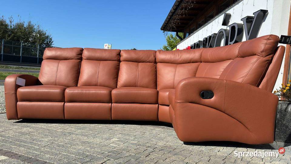 Narożnik 296x184 SKÓRA NATURALNA 100 gruba