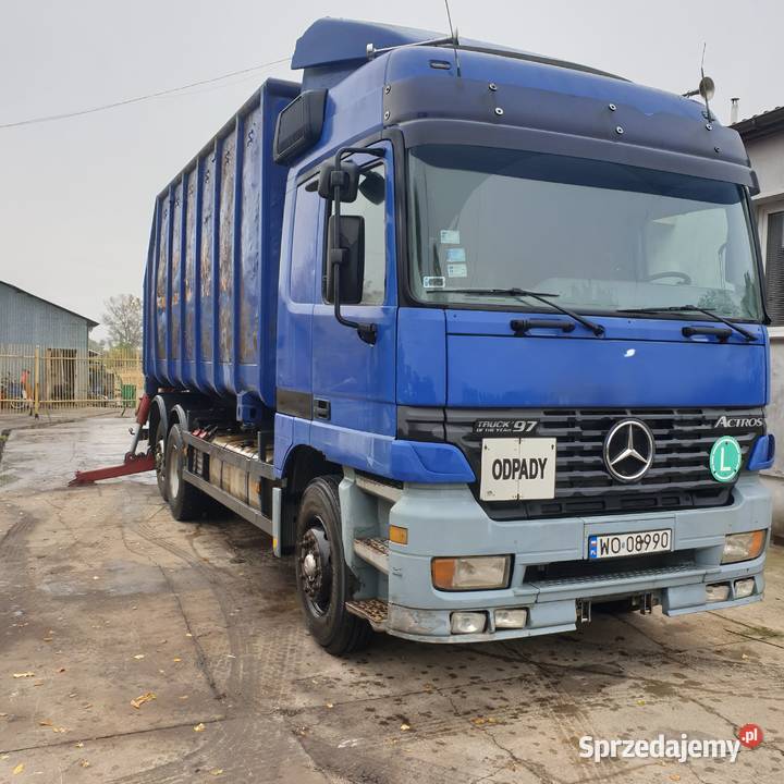 Mercedes Actros 2540 Loglift F240SL udźwig 5800 diesel mazowieckie Ostrołęka